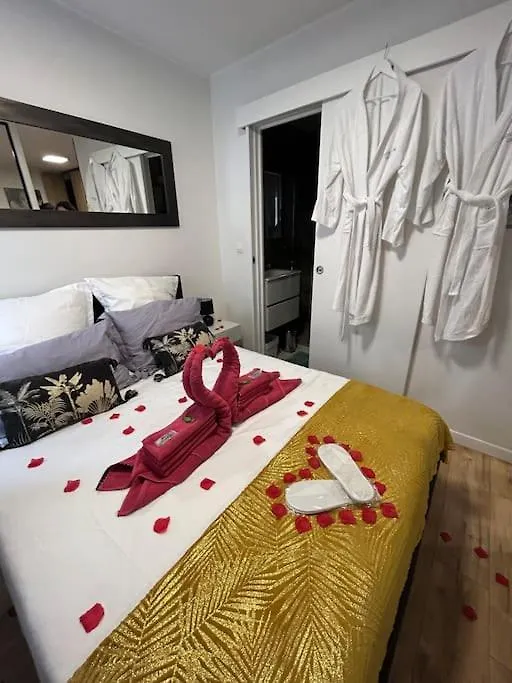 Apartment Love Room A Cannes - Appartement 25M2 Pour 2 Personnes Avec Un Jacuzzi Prive